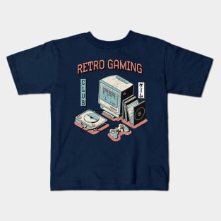 retro gaming club Kids T-Shirt